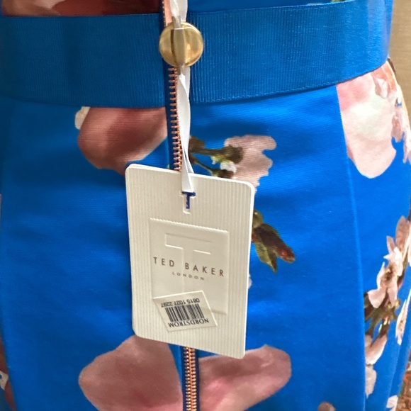 ✨ 2. Ted Baker Blue Pleated Dress — NWT - Picture 5 of 5